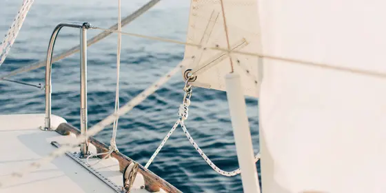 Open sea at dusk